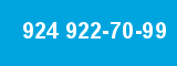 924 922-70-99